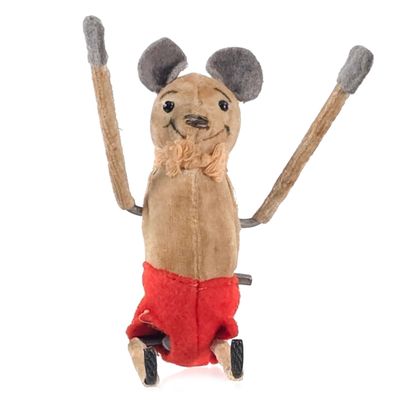 Sale Photo Thumbnail #637: 1930s Schuco Mickey Mouse Tumbling Wind-Up Works