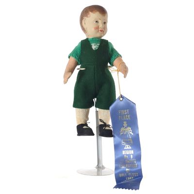 Sale Photo Thumbnail #629: ca. 1920-1930s Bing Art 10" Boy Doll