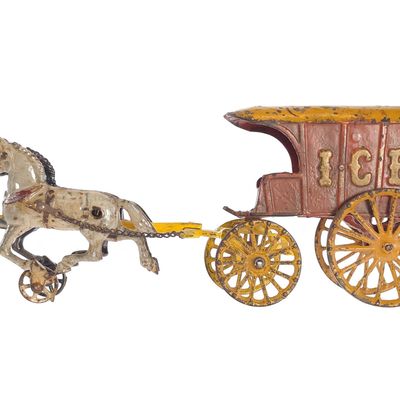 Sale Photo Thumbnail #455: Dent Horse-Drawn Ice Wagon