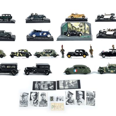 Sale Photo Thumbnail #298: (17) Vitesse/Solido/Rio WWII Military Vehicles & Historical Figure Collection