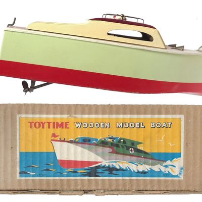 Sale Photo Thumbnail #619: Toytime 3317 Wooden Model Boat Boxed