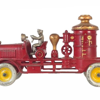 Sale Photo Thumbnail #394: Hubley Large Fire Pumper Truck
