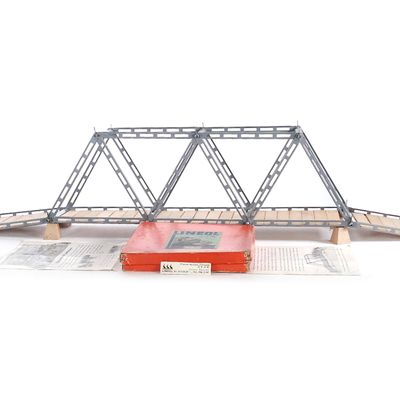 Sale Photo Thumbnail #316: Lineol Wehrmacht Pioneer Combat Engineer Truss Bridge Boxed