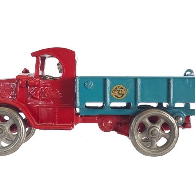 Sale Photo Thumbnail #592: Arcade Cast Iron Dump Truck