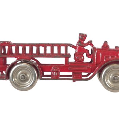 Sale Photo Thumbnail #446: Kenton Fire Ladder Truck Cast Iron