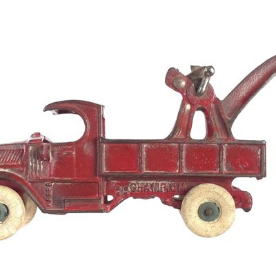 Sale Photo Thumbnail #589: Champion Tow Truck Cast Iron