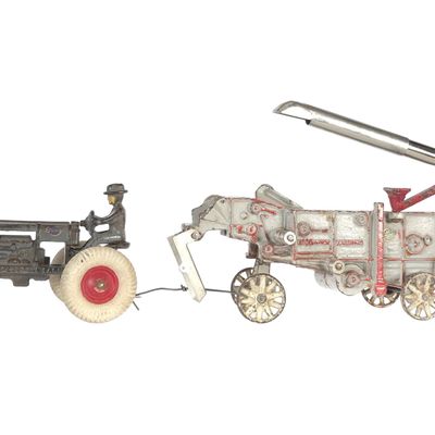 Sale Photo Thumbnail #470: Arcade McCormick-Deering Tractor & Thresher
