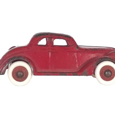 Sale Photo Thumbnail #427: A.C. Williams Red Ford Coupe ca. 1936