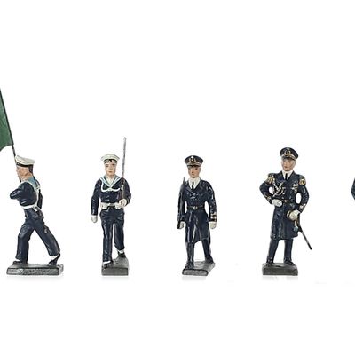 Sale Photo Thumbnail #356: (5) Lineol Italian Royal Navy & Marshal Balbo