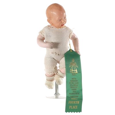 Sale Photo Thumbnail #627: Rare Celluloid Head Kammer & Reinhardt Baby Doll