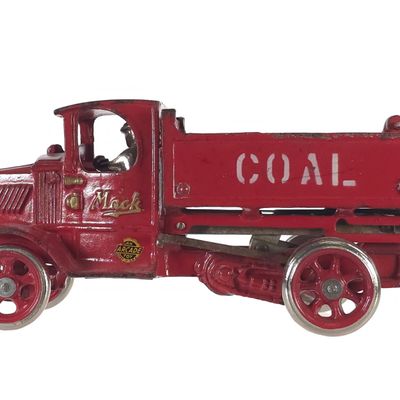 Sale Photo Thumbnail #387: Arcade Mack Coal Dump Truck Cast Iron