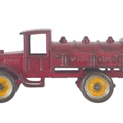 Sale Photo Thumbnail #385: Kenton Red Oil & Gas Tanker Truck Cast Iron
