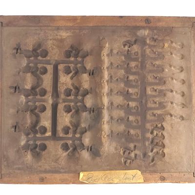 Sale Photo Thumbnail #525: One-of-a-Kind Original J.E. Stevens 1880s Bad Accident Parts Sand Mold