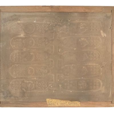 Sale Photo Thumbnail #508: One-of-a-Kind Original J.E. Stevens Early 1900s Billy Goat Bank Base Sand Mold