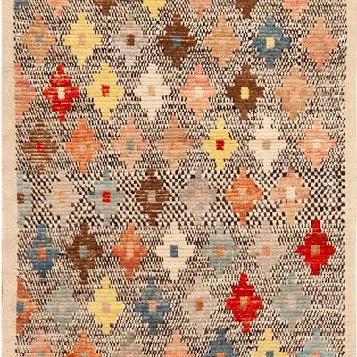 Modern Geometric Rug - 6 ft x 4 ft 2 in (1.83 m x 1.27 m)