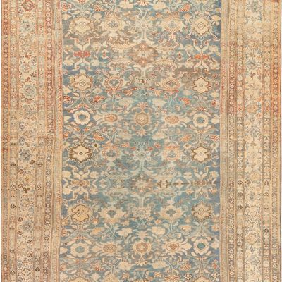 Beautiful Antique Persian Sultanabad Rug circa 1920's - 11 ft 7 in x 8 ft 1 in (3.53 m x 2.46 m)