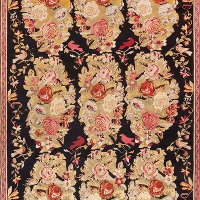 Extra-Long Antique Karabagh Gallery Carpet, South Caucasus, circa 1900 - 21 ft 1 in x 7 ft 10 in