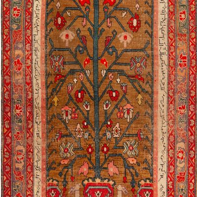 Antique Tree of Life Karabagh Rug, South Caucasus, circa 1910 - 8 ft 2 in x 4 ft 8 in (2.49 m x 1.42