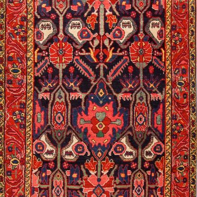 No Reserve - Extra-Long Antique Bidjar Runner, Persian Kurdistan, circa 1900 - 16 ft 9 in x 3 ft 6