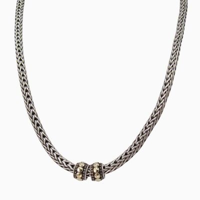 Sale Photo Thumbnail #63: Samuel Behnam Balinese Precious Metal 48" Chain