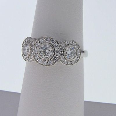 Sale Photo Thumbnail #55: Tiffany & CO Platinum Diamond Ring