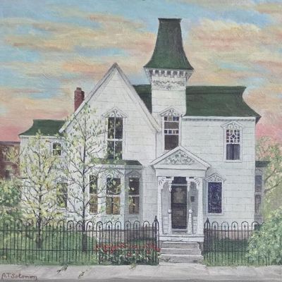 Sale Photo Thumbnail #143: A (Ann) T Solomon 12x12 O/C "North Jackson Street"