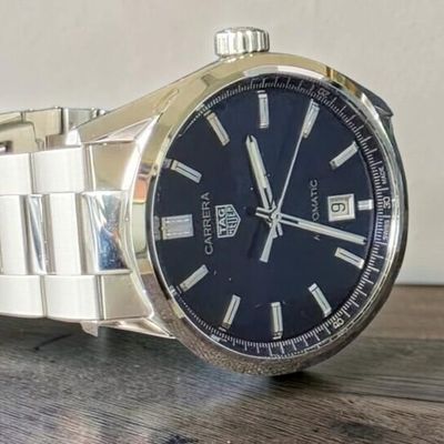 Sale Photo Thumbnail #31: Tag Heuer Carrera Wristwatch, Automatic