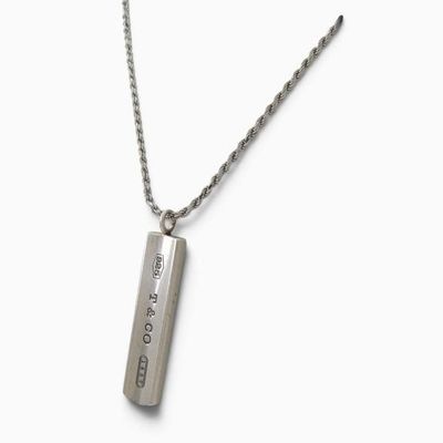 Sale Photo Thumbnail #57: Tiffany & Co Sterling 1837 Bar Pendant