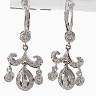 Sale Photo Thumbnail #59: 18K WG Penny Preville Diamond Earrings