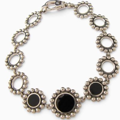Sale Photo Thumbnail #52: Lagos Sterling, Onyx Caviar Bracelet