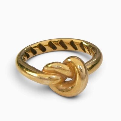 Sale Photo Thumbnail #91: 14K Yellow Gold Love Knot Ring