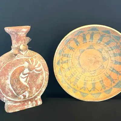Decorative Terra-Cotta Ceramic Pieces