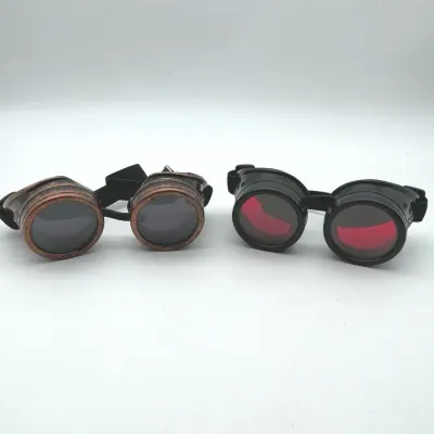 Vintage-Style Steampunk Costume Goggles