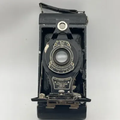 1920s/30s No. 2C Eastman Pocket Kodak Folding Bellows Camera Made in Rochester, NY