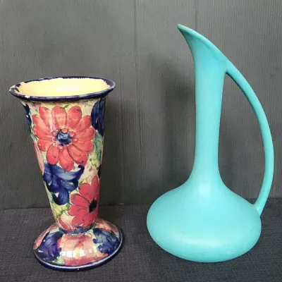 Van Briggle Blue Ewer & More (WH4)