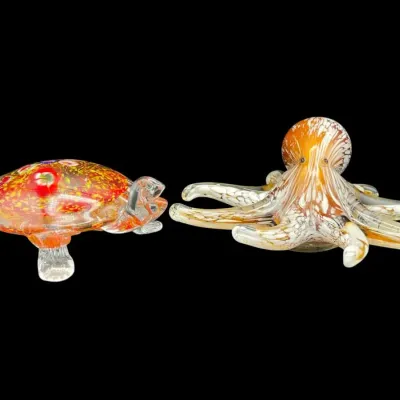 Blown Glass Sea Life
