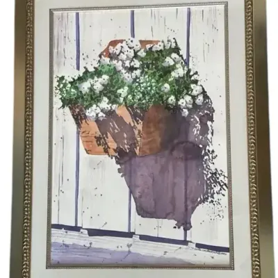 Linda Lee Foster Paul  Painting (Box Of Impatient II) 20" x 28"