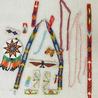 Southwest Style Beaded Jewelry Pieces