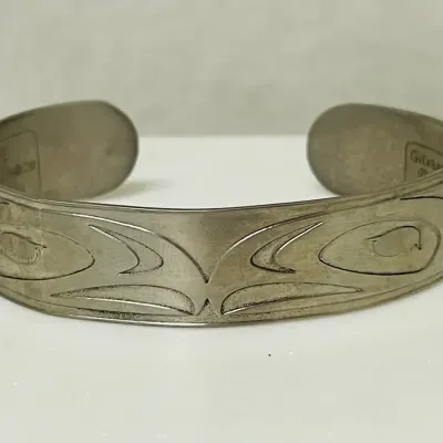 Gitxsan Yunkws Eagle Cuff Bracelet