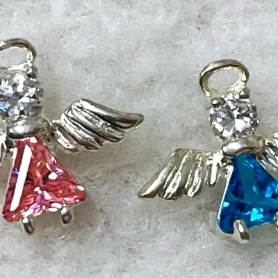 Sterling Silver Angel Charms
