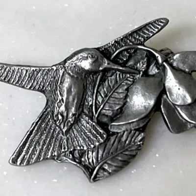 Birds Of Prey Premier Edition Pewter Brooch