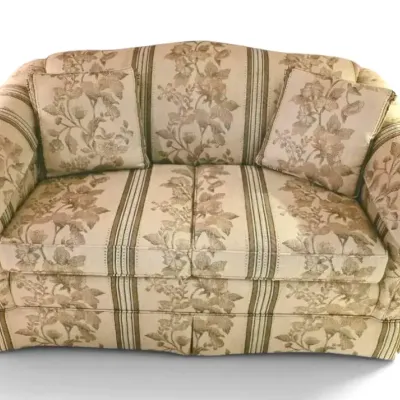 Smith Brothers of Berne Ivy Patterned Loveseat