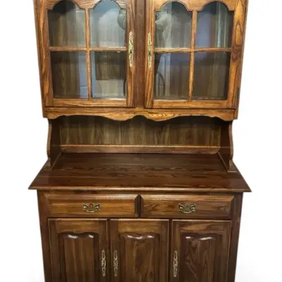 Cochrane Wooden Hutch w/ Lighting 