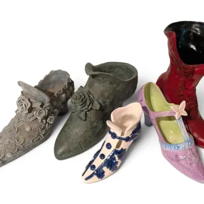 Decorative Shoe Figurines