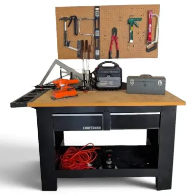 Craftsman Tool Bench, Black & Decker Tools, & More