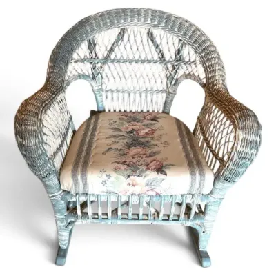 Wicker Children’s Rocking Chair