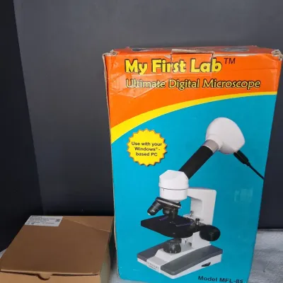 My First Lab Ultimate Digital Microscope MFL-85 with AmScope Slides