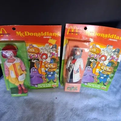 Vintage Remco McDonaldland Character Figures & Play Sets