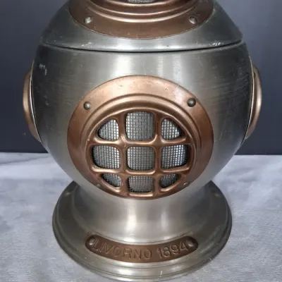 Livorno 1894 Style Round Metal ice bucket