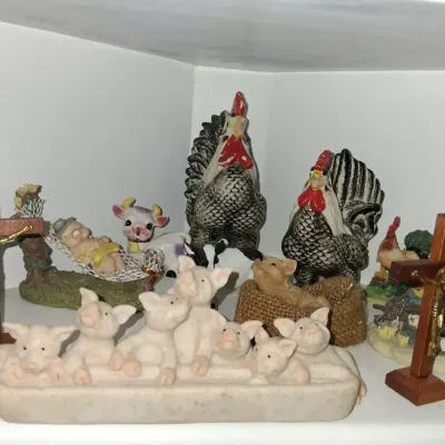 Assorted Farm Animal Figurines & Country Decor Lot #2
